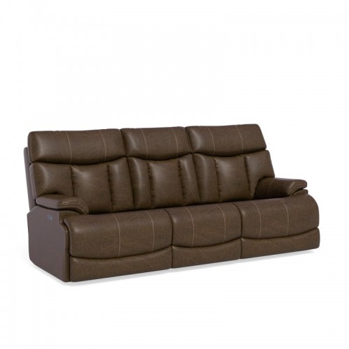 Clive Power Reclining Sofa with Power Headrests and Lumbar